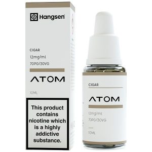 Cigar E Liquid 10ml Atom Series (10 Pack)
