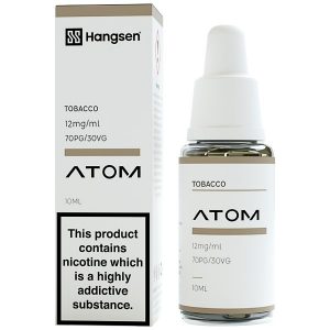 Tobacco E Liquid 10ml Atom Series (10 Pack)