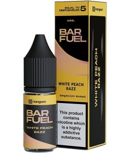 Wholesale White Peach Razz Bar Fuel Nic Salt E Liquid (10 Pack)