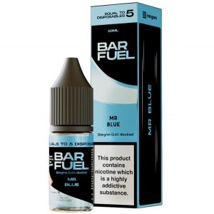 Wholesale Mr Blue Bar Fuel Nic Salt E Liquid (10 Pack)